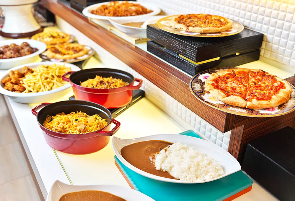 カレー・ピザ・パスタ