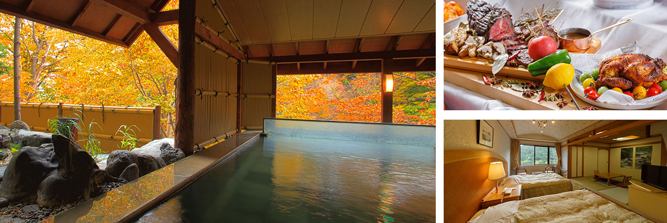 Jozankei's most expansive spa and resort